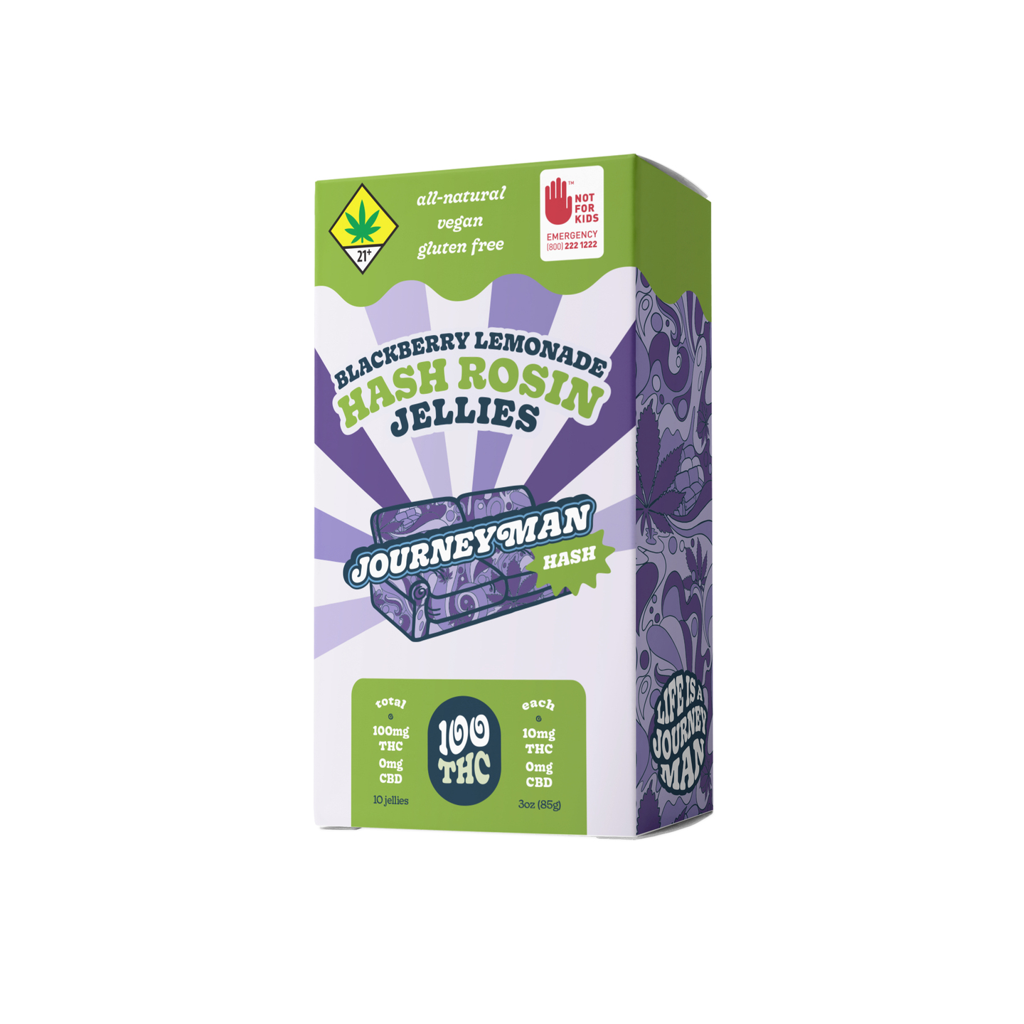 Journeyman Pineapple Lemonade - 200mg - 1:1 - CBG - Journeyman