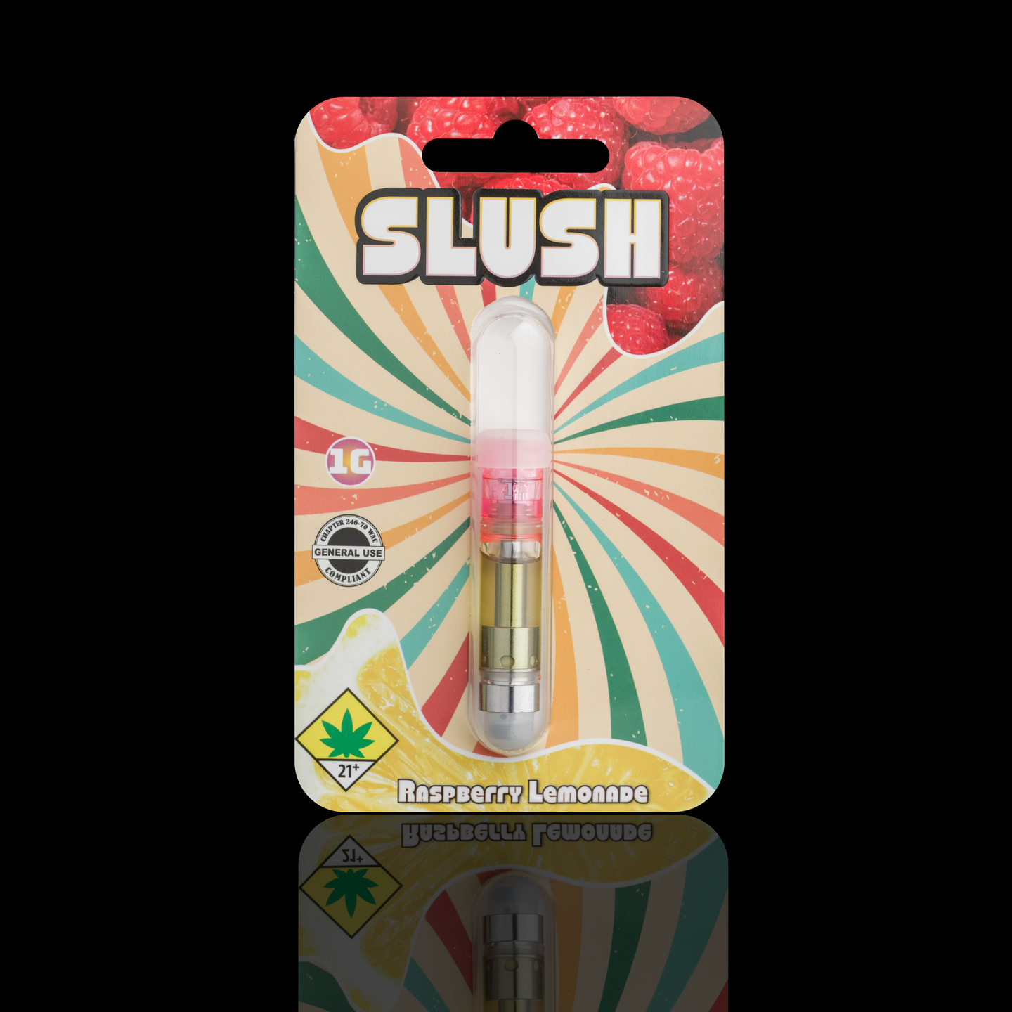 Lifted Raspberry Lemonade - 1g - Cartridge - Slusheez