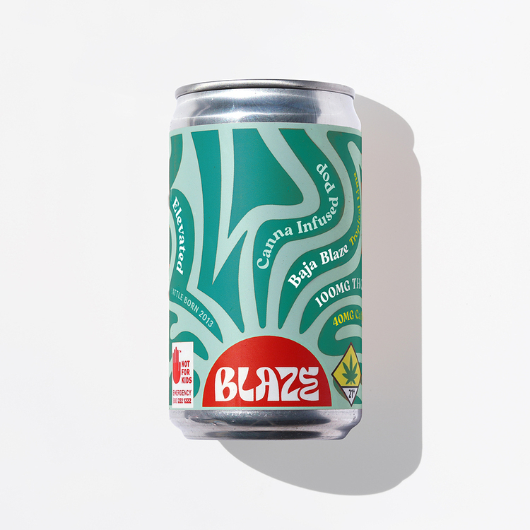 Blaze Baja Blast - Hash Rosin - 100mg - Blaze - Floyd's Cannabis