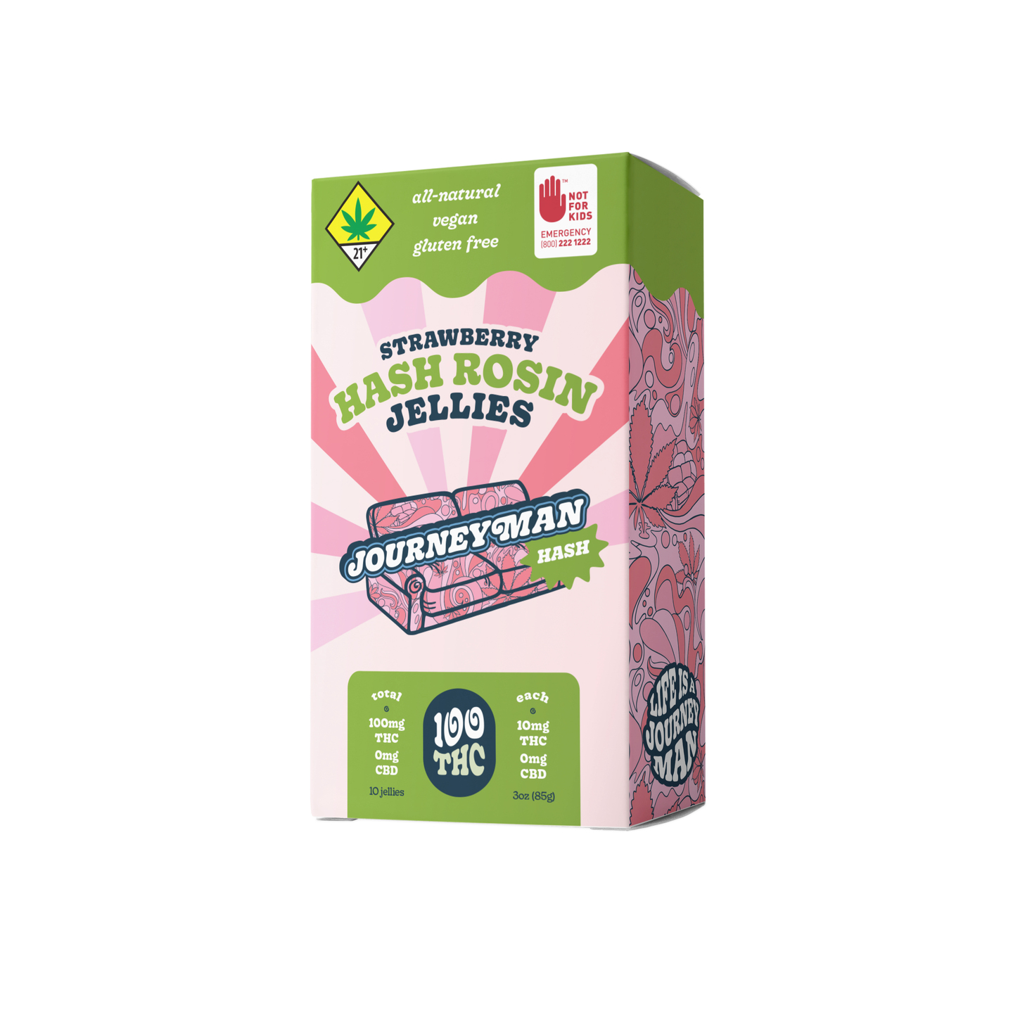 Journeyman Pineapple Lemonade - 200mg - 1:1 - CBG - Journeyman