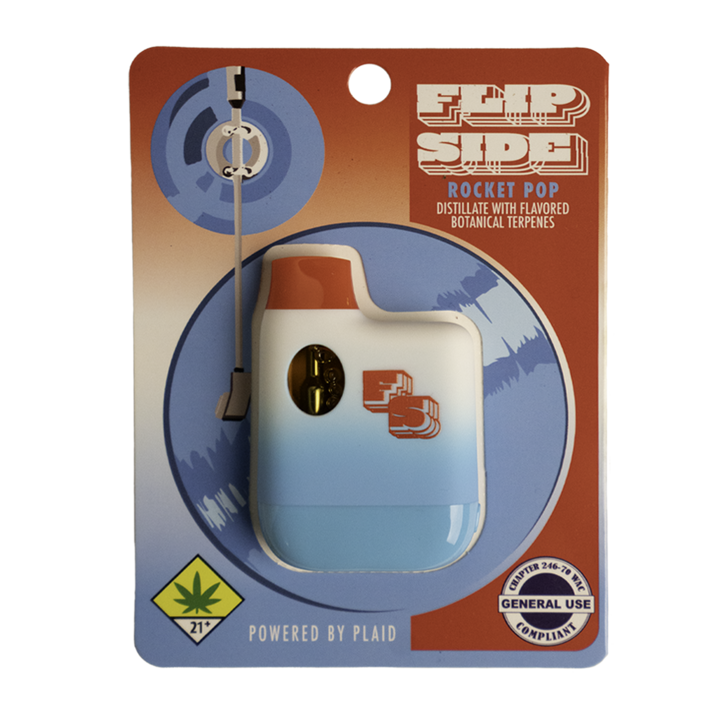 Flipside Rocket Pop - 1g - All-In-One Vape - Flavored - Flipside