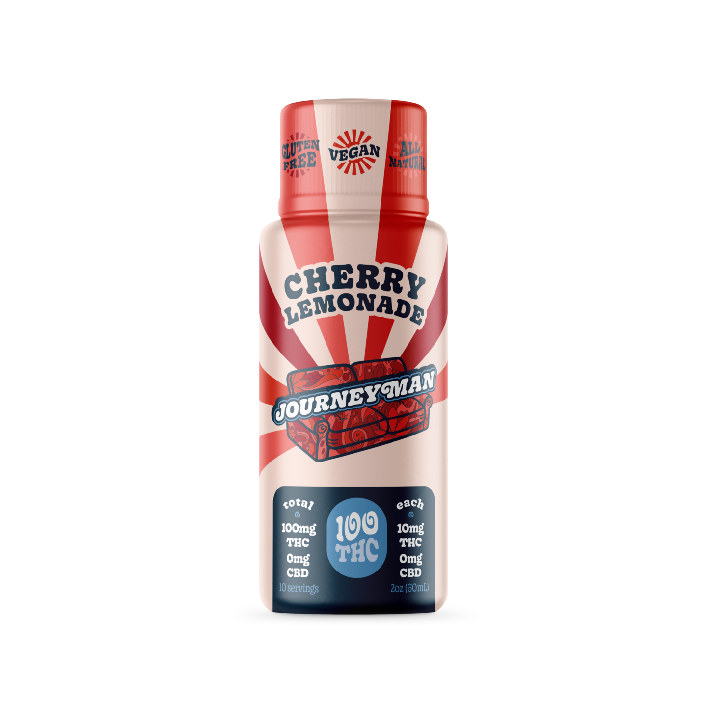 Journeyman Cherry Lemonade - 100mg Shot - Journeyman - Floyd's