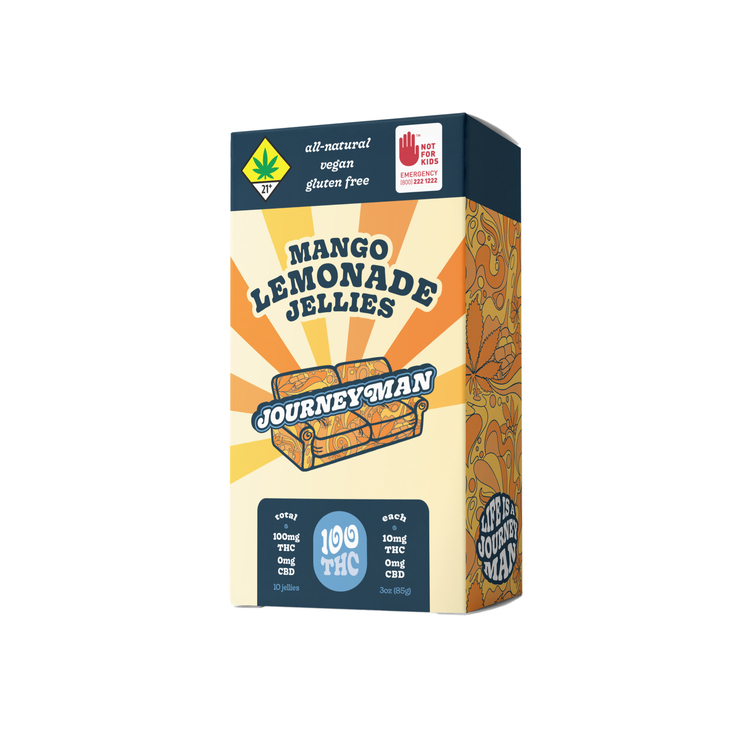Journeyman Mango Lemonade - 100mg - Jellies - Journeyman - Floyd's