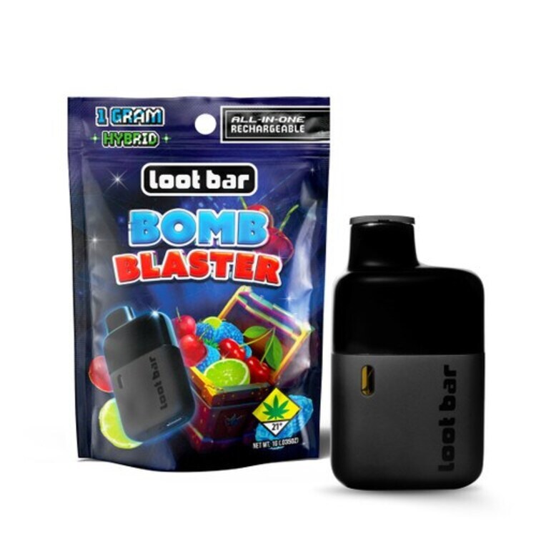 Loot Bar Bomb Blaster - 1g - All In One Vape - Flavored - Loot Bar -  Floyd's Cannabis Dispensary in WA