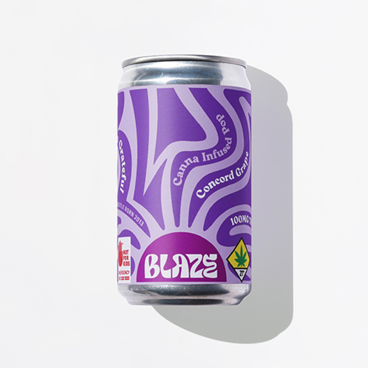 Blaze Strawberry Lemonade - 100mg - 6oz - Distillate Infused Pop