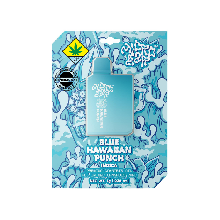 Micro Bar Blue Hawaiian Punch - 1g - All In One Vape - Flavored