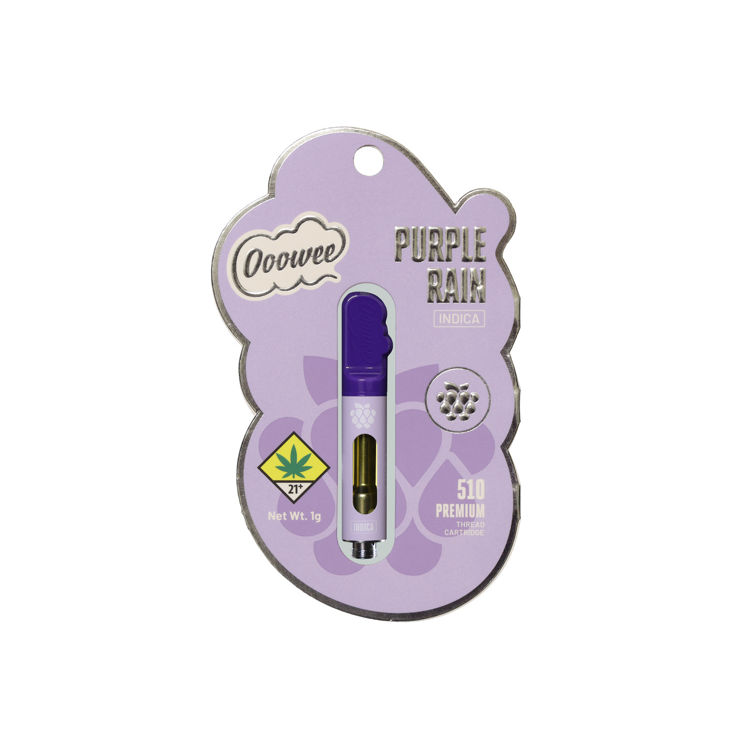 Ooowee Purple Rain - 1g - Cartridge - Flavored - Ooowee - Floyd's