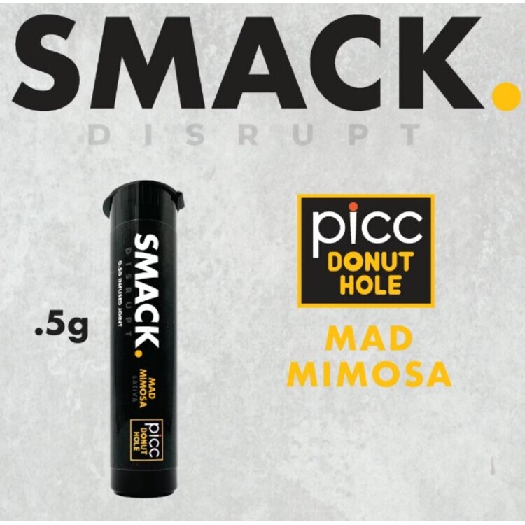 Smack Mad Mimosa - 1g - PICC Infused Preroll - Smack - Floyd's