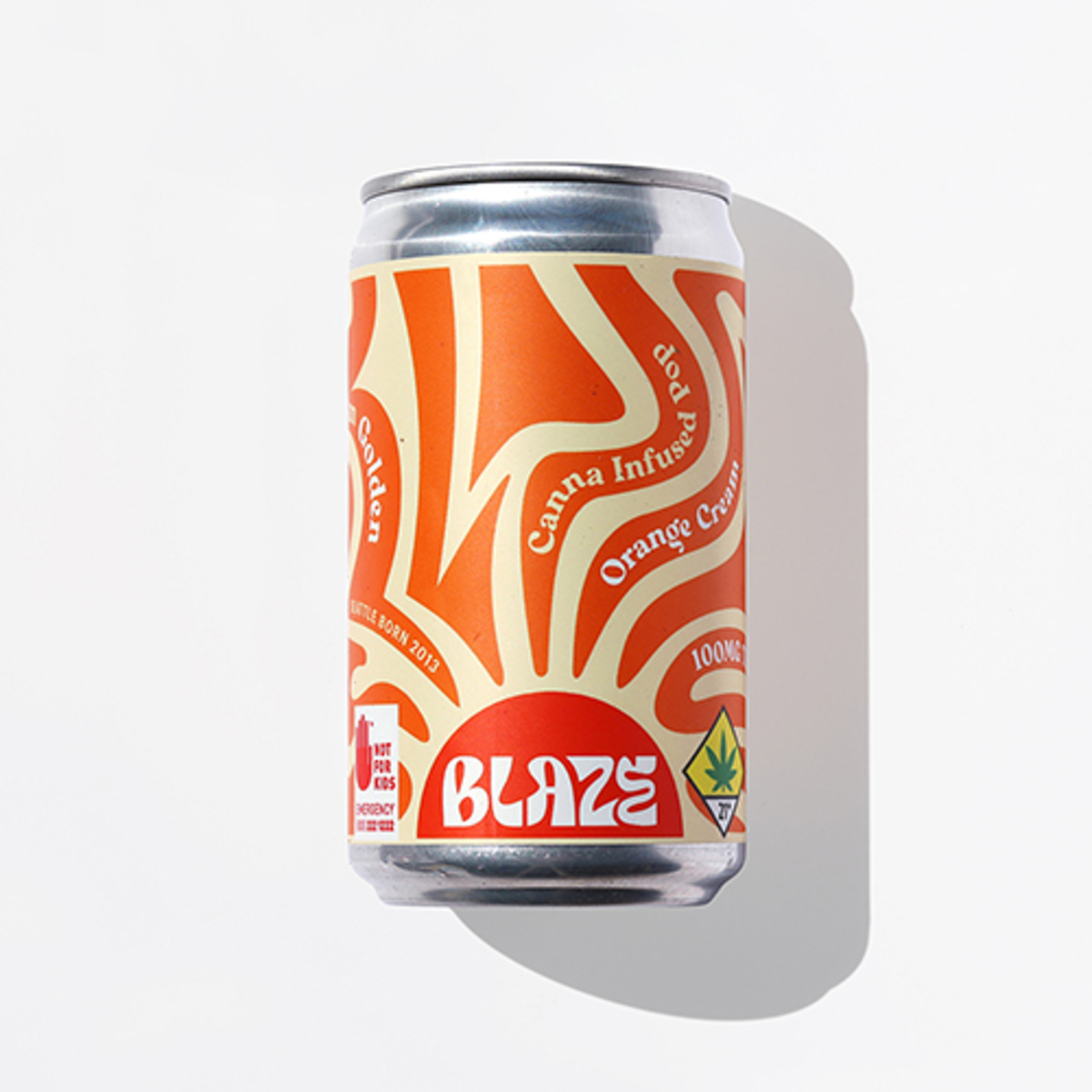 Blaze Strawberry Lemonade - 100mg - 6oz - Distillate Infused Pop