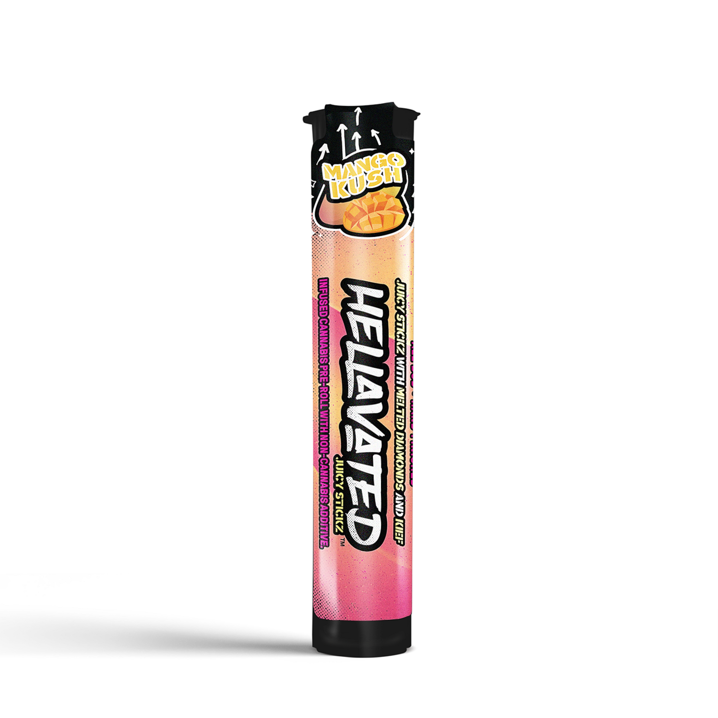 Hellavated Mango Kush - .75g - Infused Preroll - Hellavated - Floyd's  Cannabis Dispensary in WA
