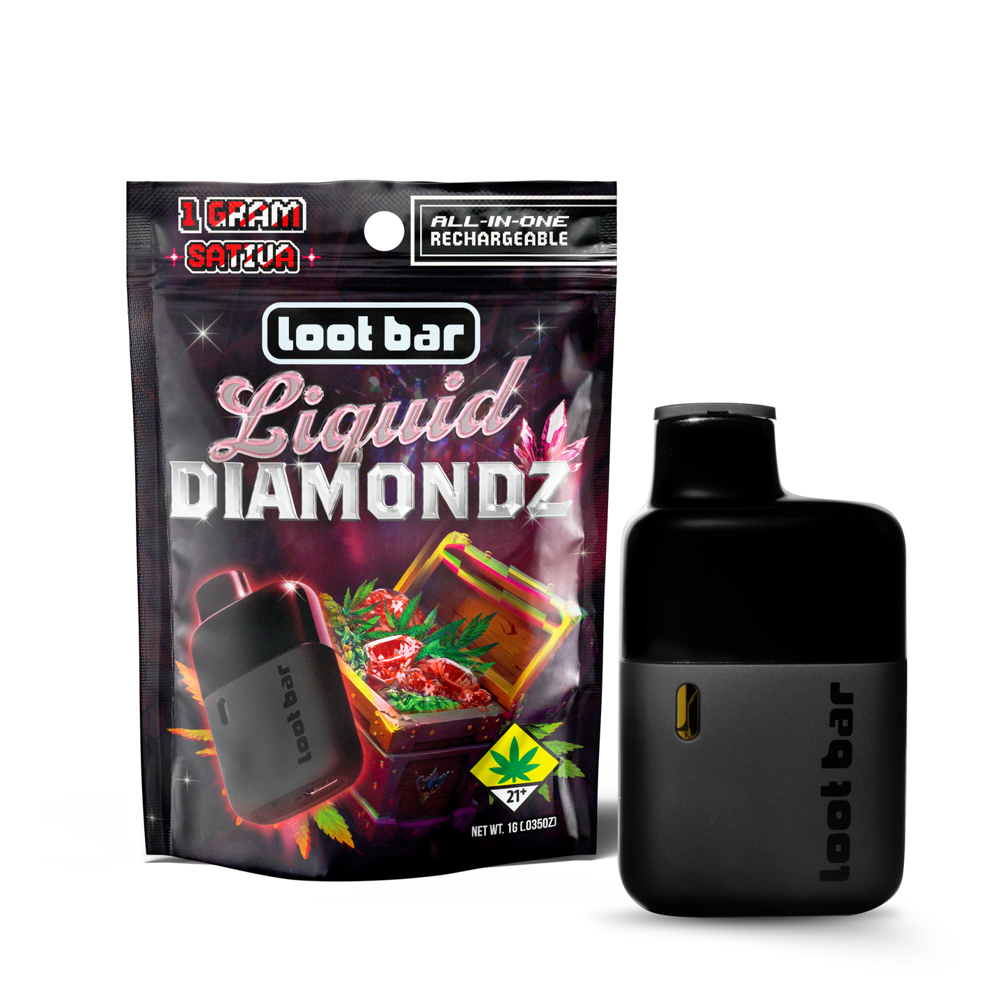 Loot Bar Bomb Blaster - 1g - All In One Vape - Flavored - Loot Bar -  Floyd's Cannabis Dispensary in WA