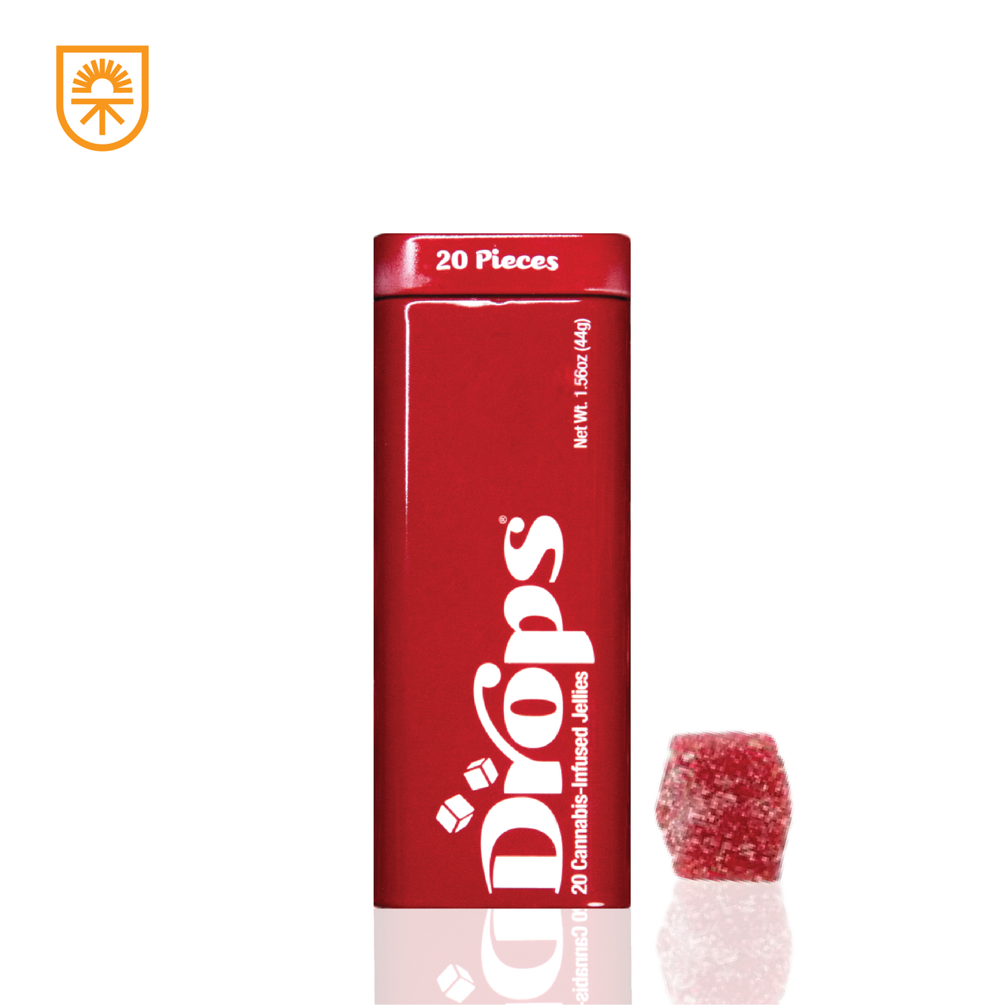 Drops Raspberry/Blackberry Trainwreck 1:2 - 150mg - Rosin Gummies