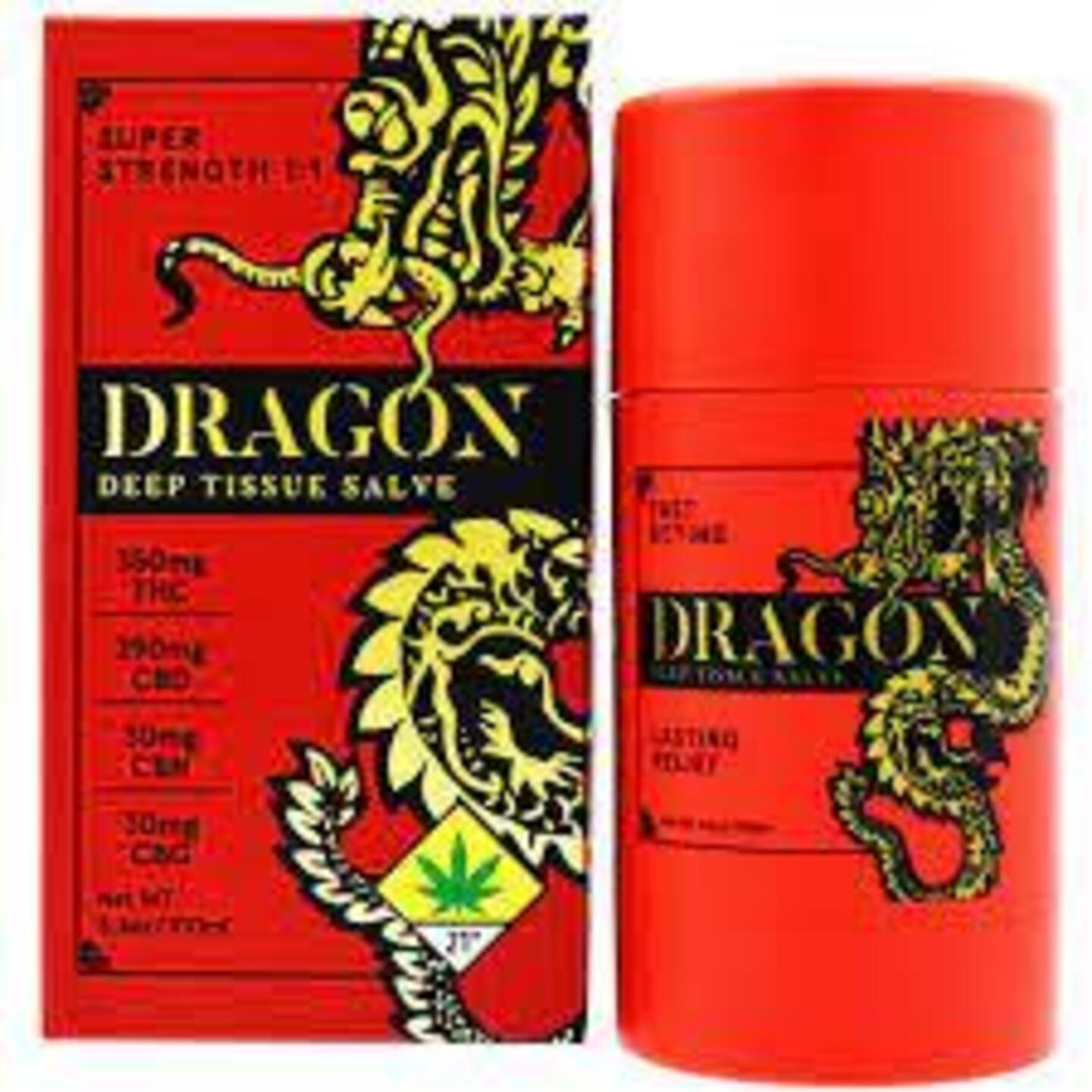Dragon Balm Xtra Dragon Balm CBD - Squeeze Tube (Black Box