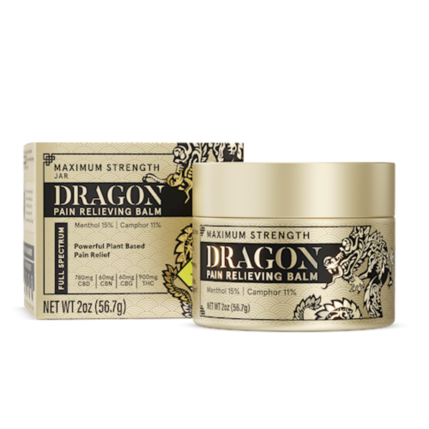 ストロングWEED CBN J 20本 WAX入り　ニコチンタールフリー Dragon Balm Dragon Balm MAX - 1:1 - Salve (Gold Box) - Ceres
