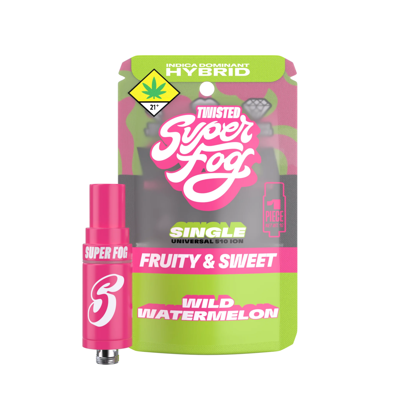 Mfused Wild Watermelon - 1g - ION Tanker - SF TWISTED - Mfused - Floyd's  Cannabis Dispensary in WA