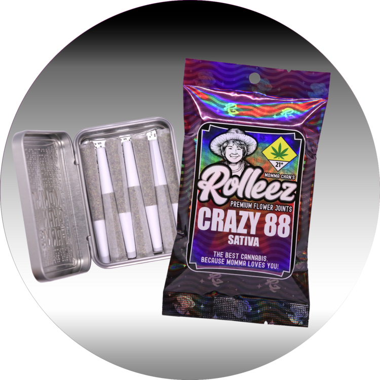 Rolleez Crazy 88 - 7x.5g - Premium Prerolls - Rolleez - Floyd's