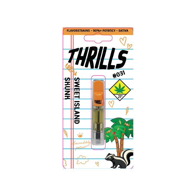 Thrills Sweet Island Skunk - 1g - Cartridge - FlavorStrains