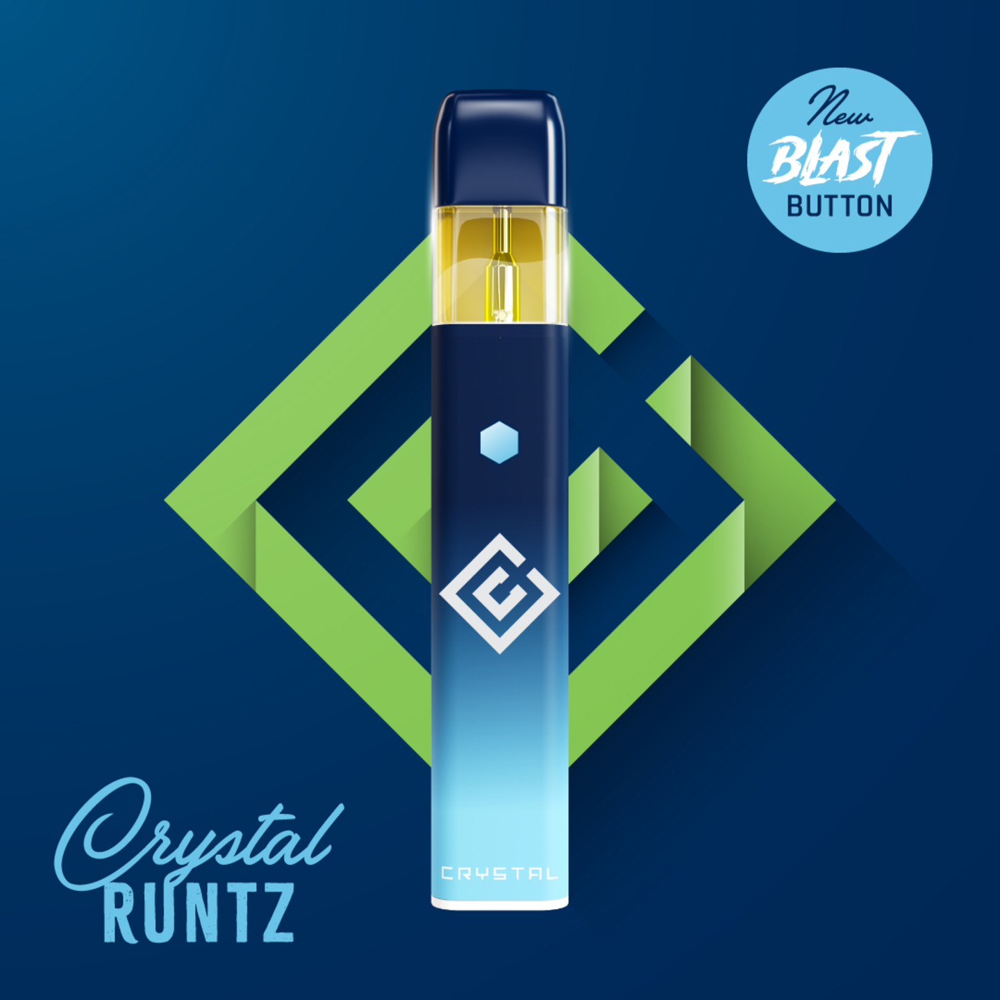 crystal clear vape Crystal Clear Maui Wowie - 1g - All-in-One Vape - Crystal Clear