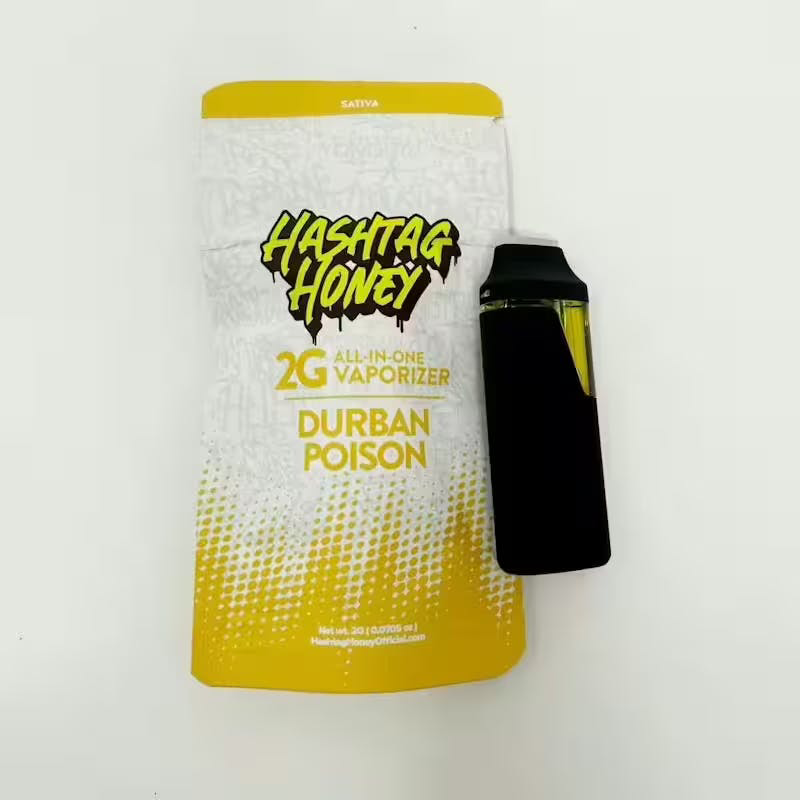 Hashtag Honey Hashtag Honey - Grape Ape - AIO Vape - 1g