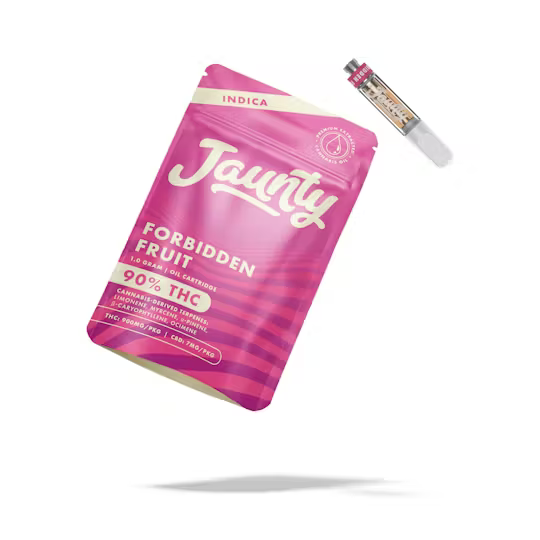 Jaunty Jaunty - Forbidden Fruit - 510 Vape Cart - 1g