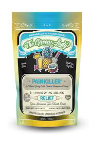 The Green Lady The Green Lady - Painkiller - 2:1:1 THC:CBC:CBG