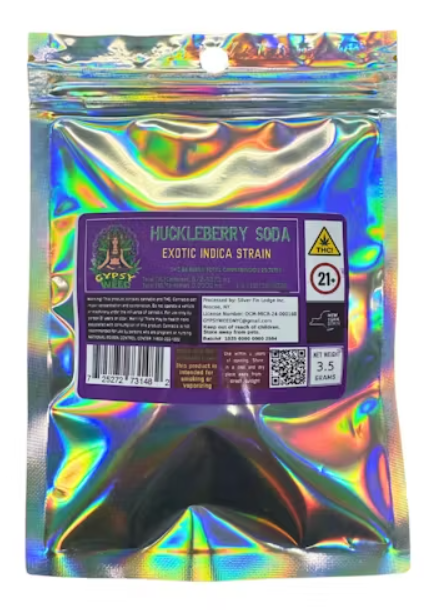Gypsy Weed Gypsy Weed - Huckleberry Soda - Flower - 3.5 Gram
