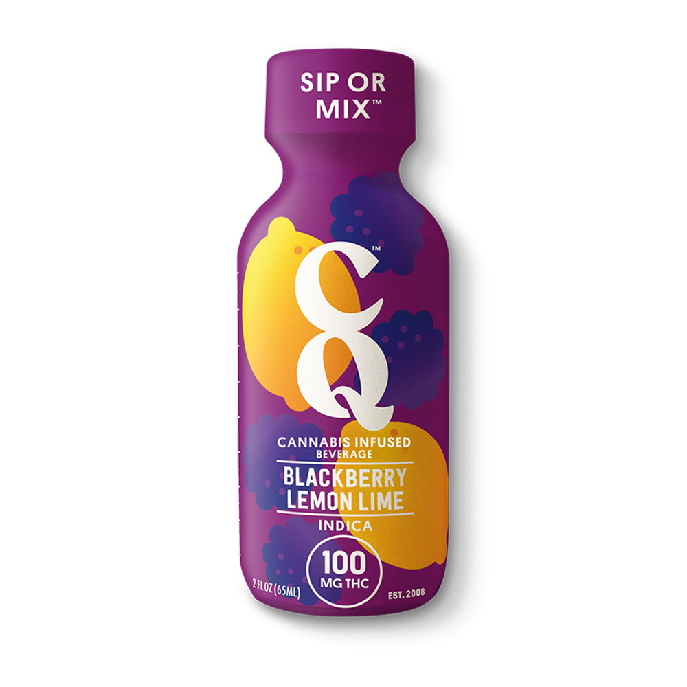 CQ/Cannabis Quencher Blackberry Lemon Lime [2oz] (100mg THC