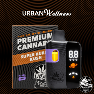 Urban Wellness Super Bubba Kush - Urban Wellness Cannabis