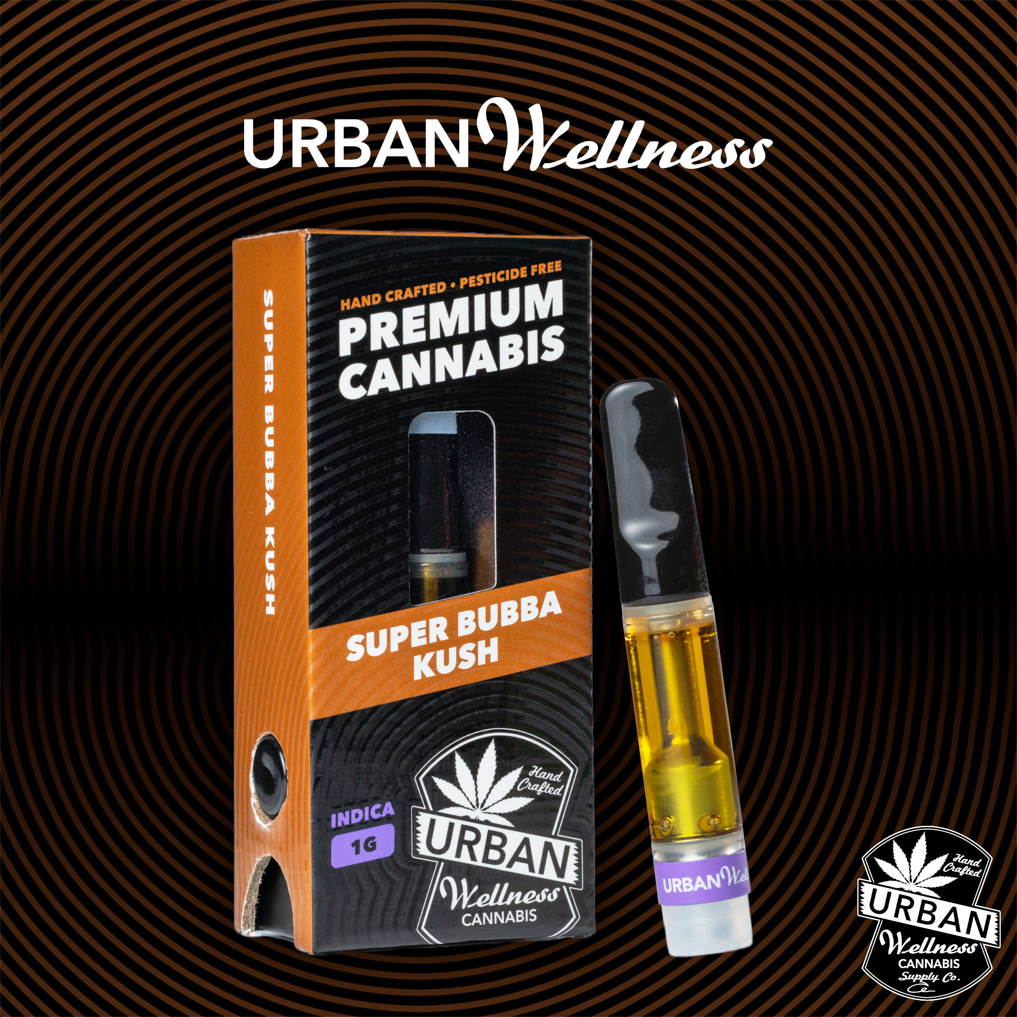 Urban Wellness Super Bubba Kush - Urban Wellness Cannabis