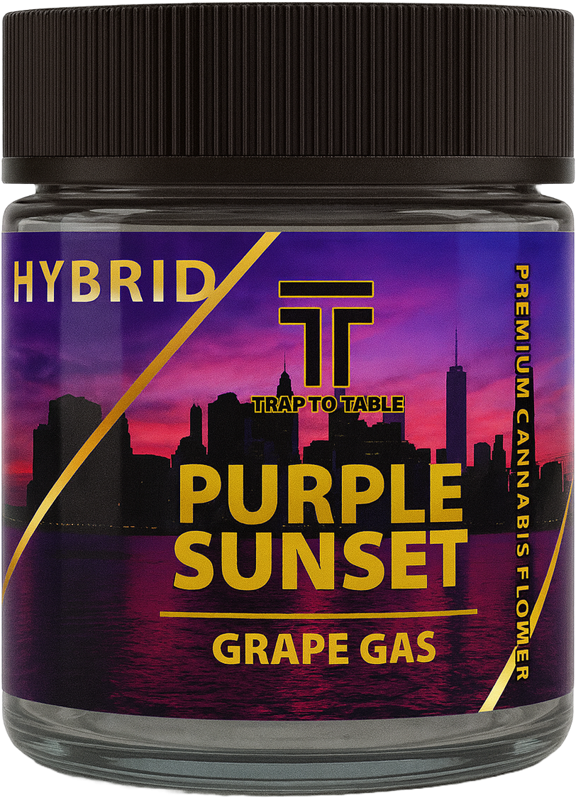 Trap to Table Purple Sunset (Grape Gas) - 3.5g - Trap to Table