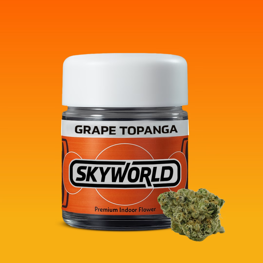 Skyworld Grape Topanga - 3.5g - Skyworld - Dazed Cannabis