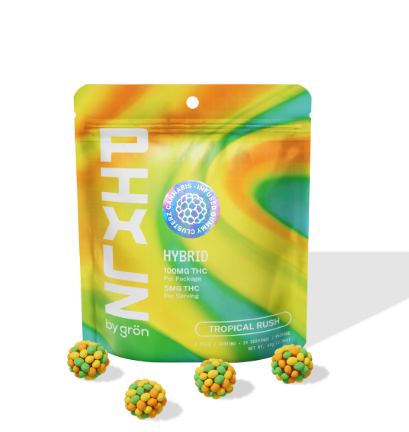 PIXLZ Tropical Rush - 20pk -100mg - PIXLZ - Dazed Cannabis