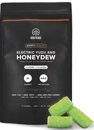 High Peaks Yuzu And Honey Drew - 25pk - 4:8:2: - High Peaks