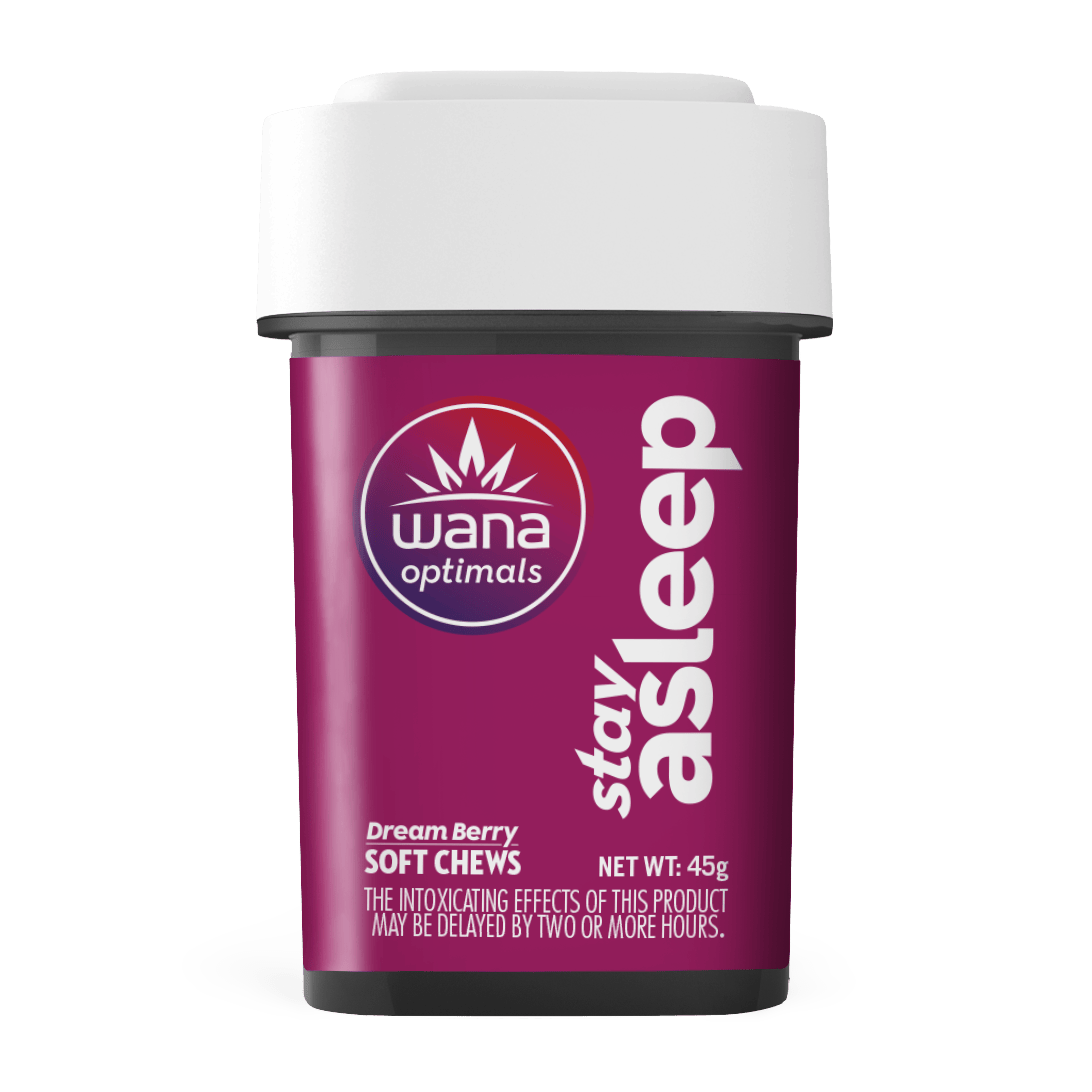 Wana Optimals Stay Asleep | Gummies | Wana | 100mg - The Public