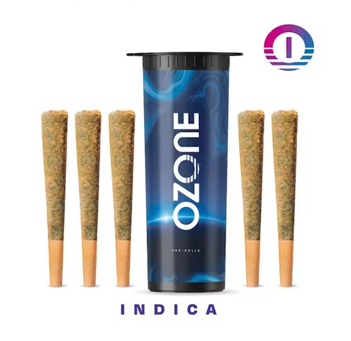 Ozone Octane Mintz | Pre-Roll 5 Pack | Ozone | 2.5g - The Public