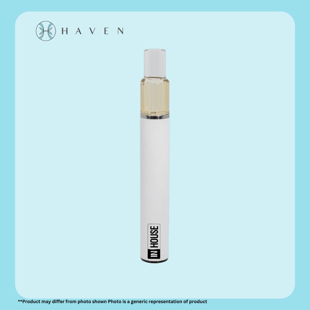 InHouse 0.5g White Widow 5:1 THC:CBG (Disposable Vape) | In House