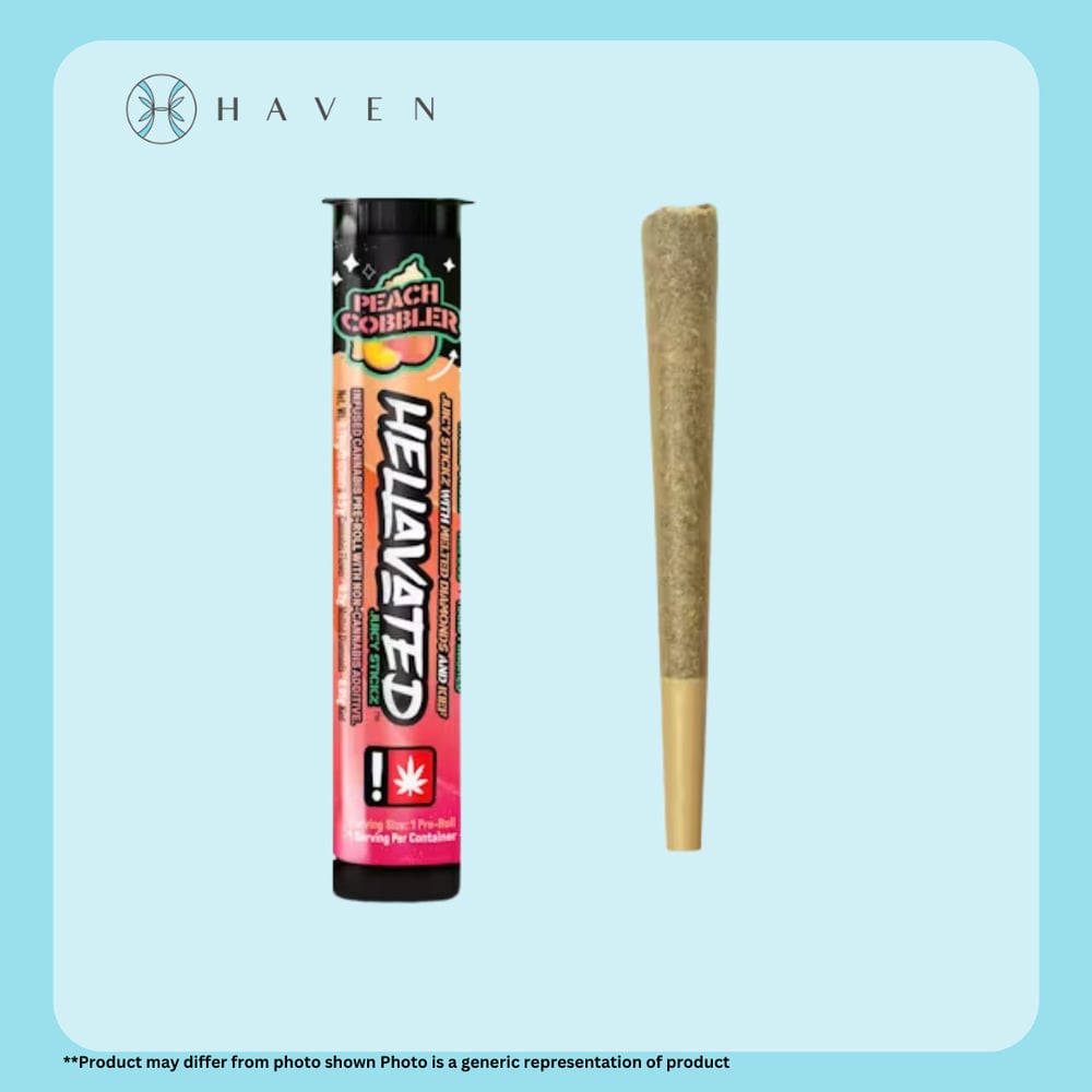 Hellavated 0.75g Peach Cobbler (Infused PRx1) | Hellavated - Haven