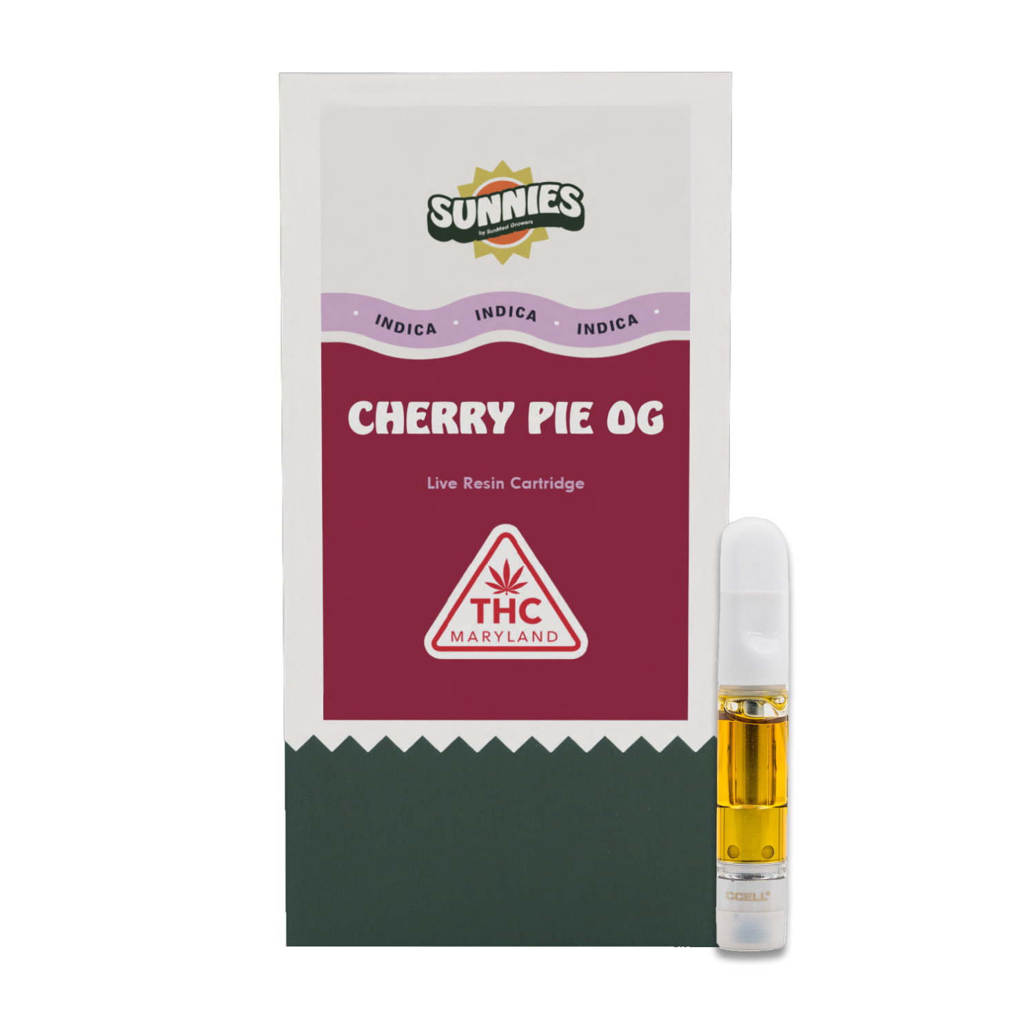 SunMed Labs Cherry Pie OG (Live Resin Cart) | SunMed - Haven