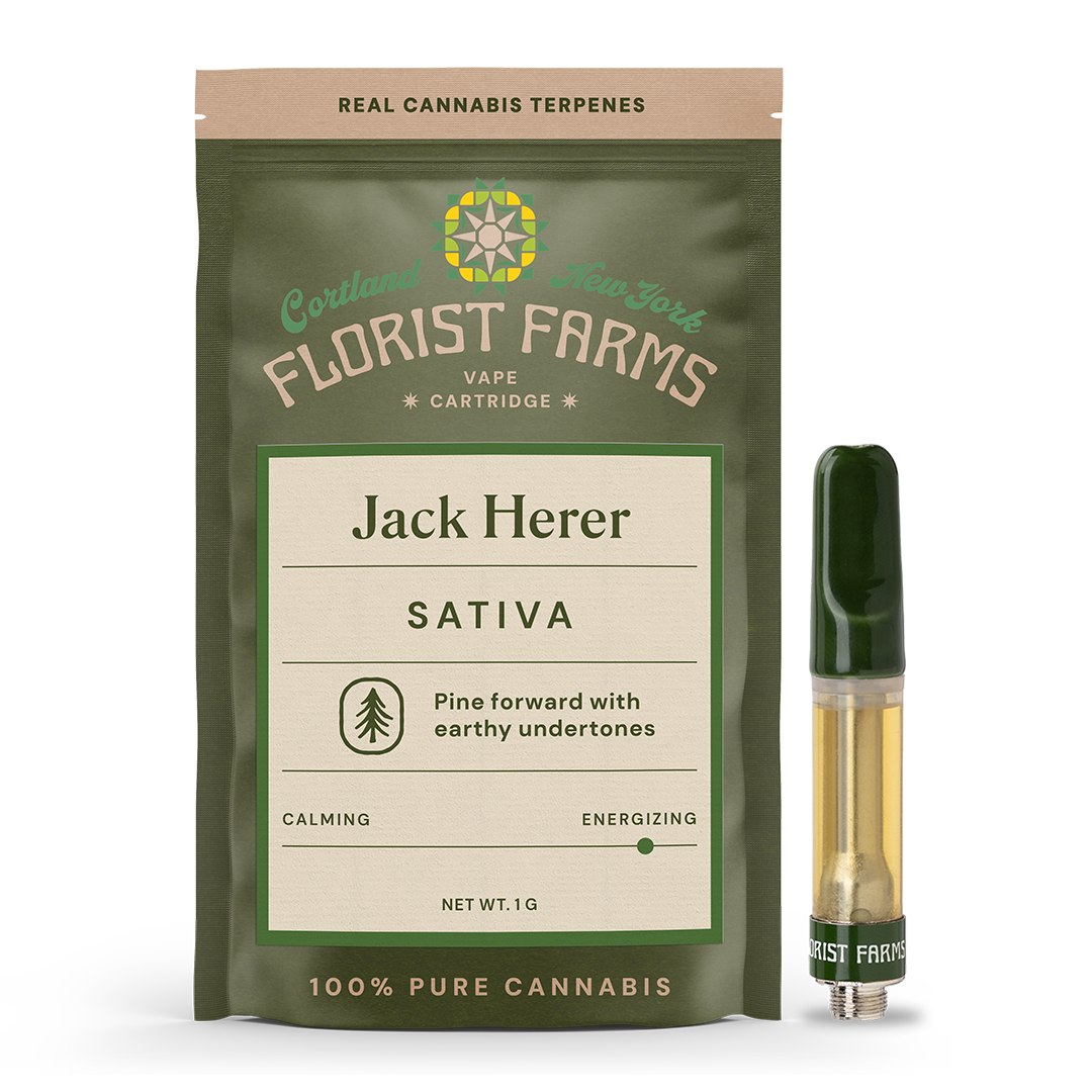 Florist Farms Jack Herer | Sativa | 1G Vape Cartridge