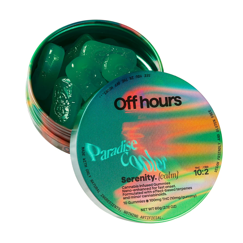Off Hours Paradise Cooler - Serenity [10pk] (20mg CBD/100mg THC