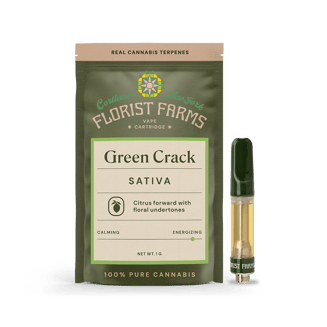 Florist Farms Super Sour Diesel | Sativa | 1G Vape Cartridge - FlynnStoned  Cannabis Company Dispensary in NY