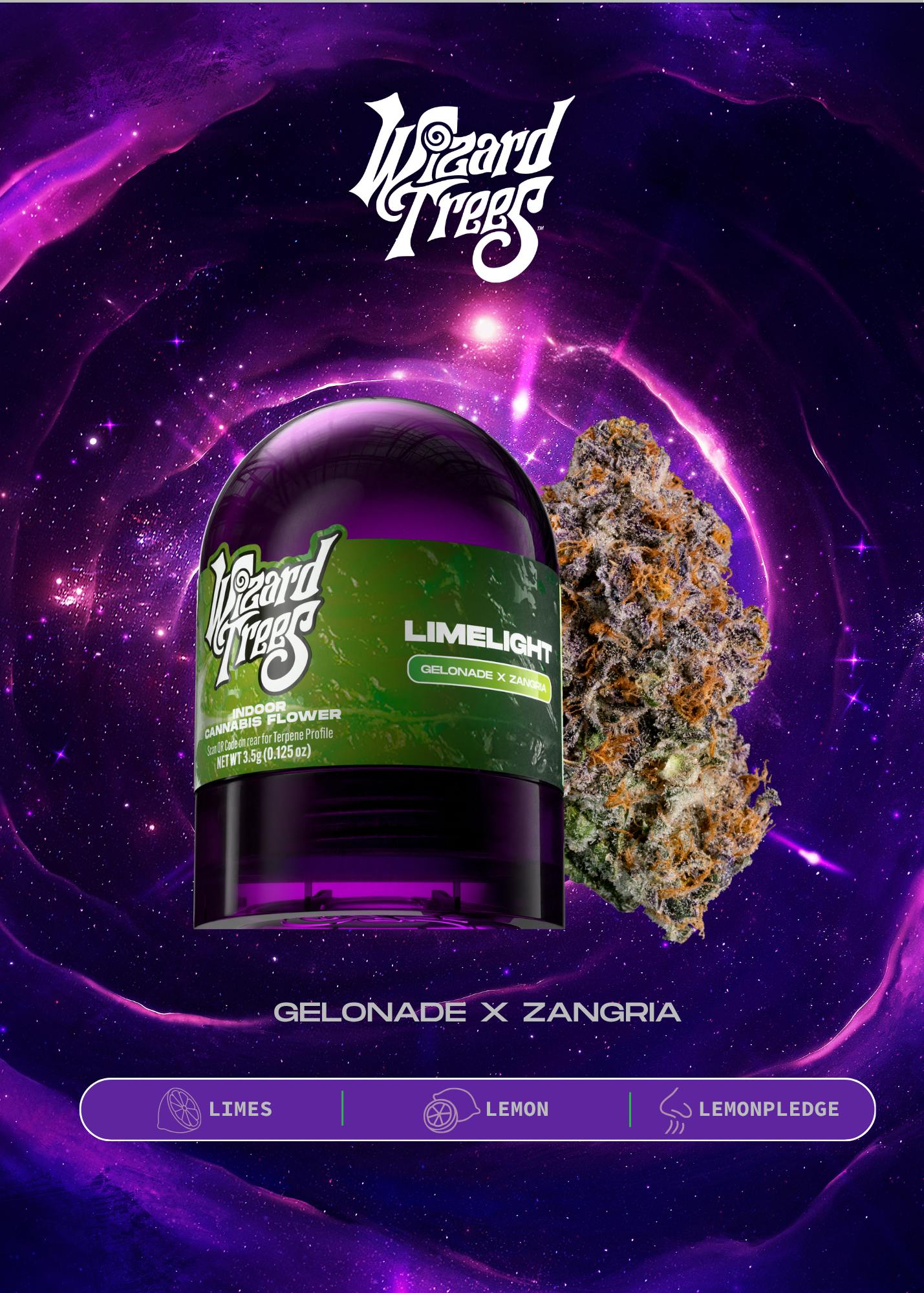 Wizard Trees Wizard Trees | Limelight | Flower | 3.5G - Chrome