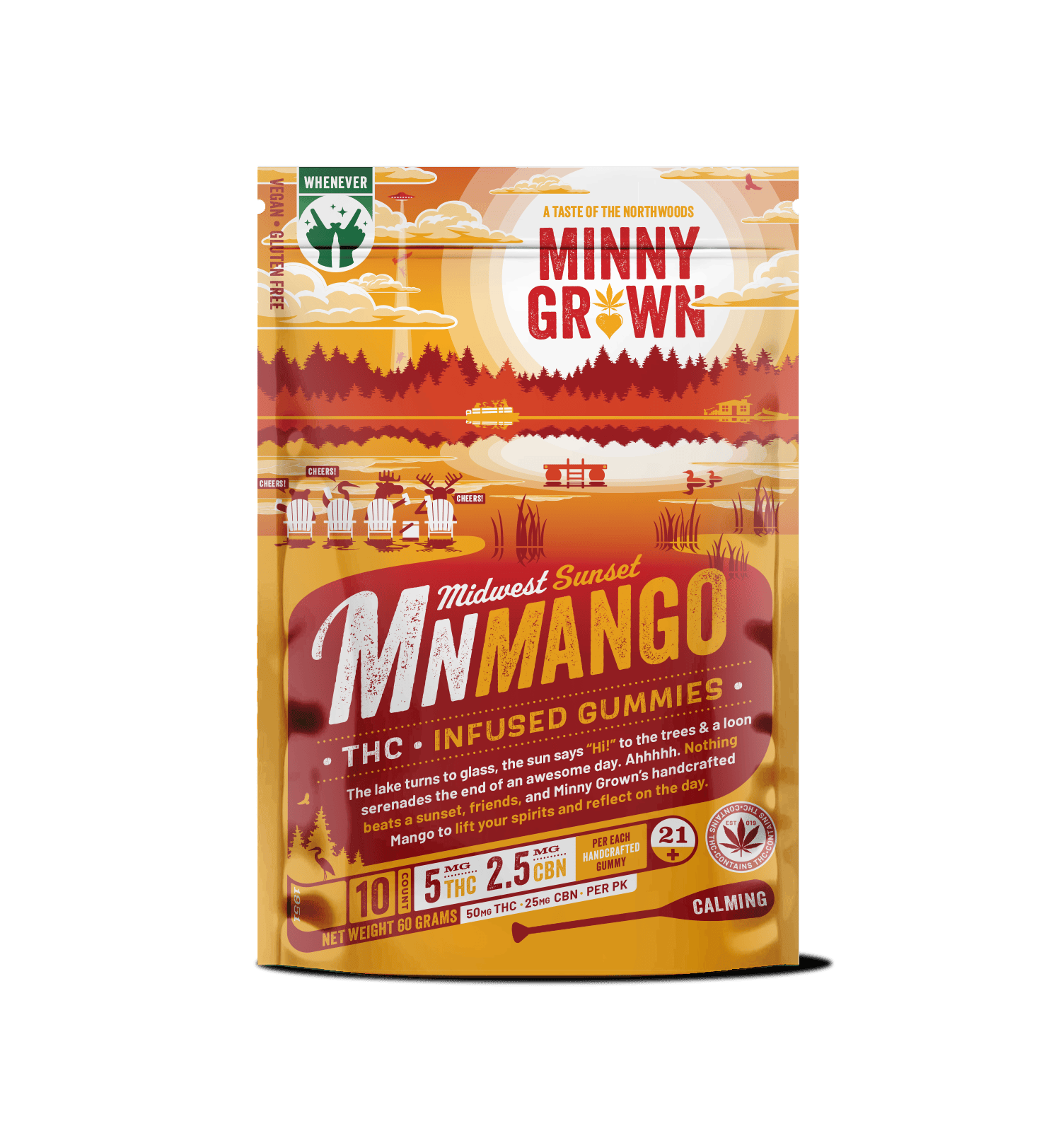 merry go round 『限定500枚 』君は蜜より甘く Minny Grown MINNY Grown | Manhattan Mango | Gummies | 2:1 THC:THCV