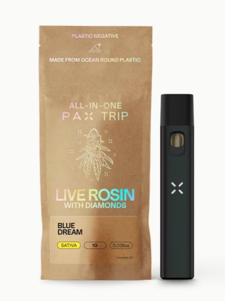 pax disposable vapes PAX PAX | Blue Dream | Live Rosin W/Diamonds | AIO | 1g