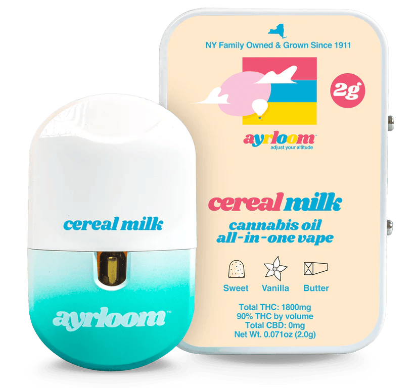 Ayrloom Ayrloom | Cereal Milk | Vape AIO | 2g - Chrome Flwrs
