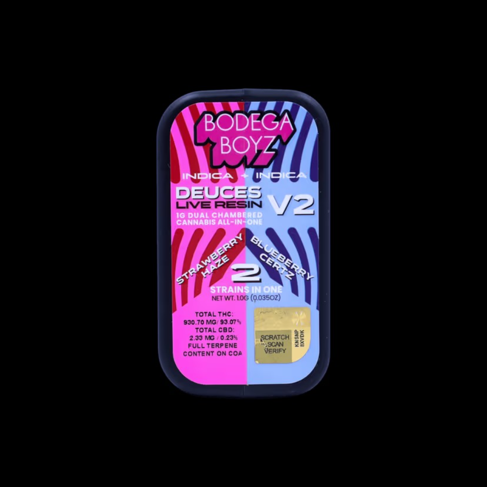 Bodega Boyz Strawberry Haze x Blueberry Certz [1000mg