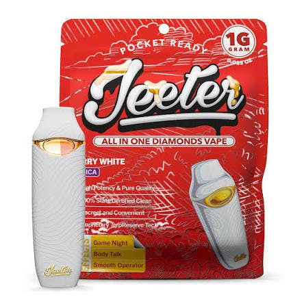 jeeter disposable vape JEETER - BERRY WHITE - LIQUID DIAMOND - 1G Flavours:Strawberry Mango Ice Vaporesso Xros 3 Nano Hyde Edge Rave |