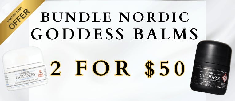 Bundle Nordic Goddess Body Balms 2 for $50