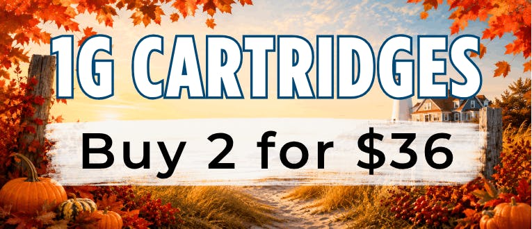 1g Cartridges | 2 for $36