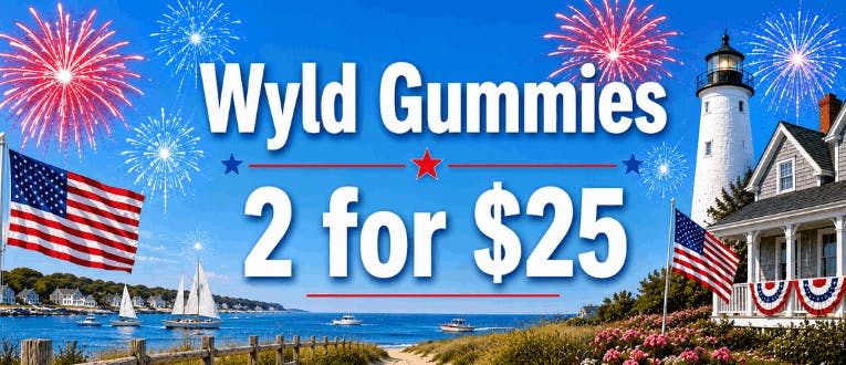 Fourth of July Bundle | Gummies | Wyld | 2 for $25